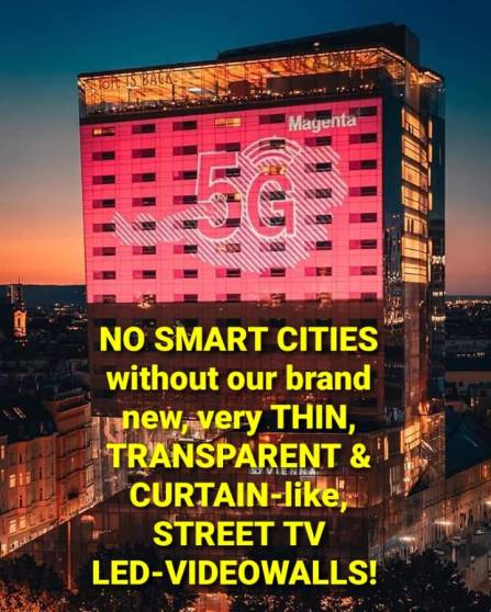 NO SMART CITIES without STREET TV